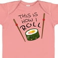 thumbnail image 4 of Inktastic This is How I Roll Cute Sushi Boys or Girls Baby Bodysuit, 4 of 5