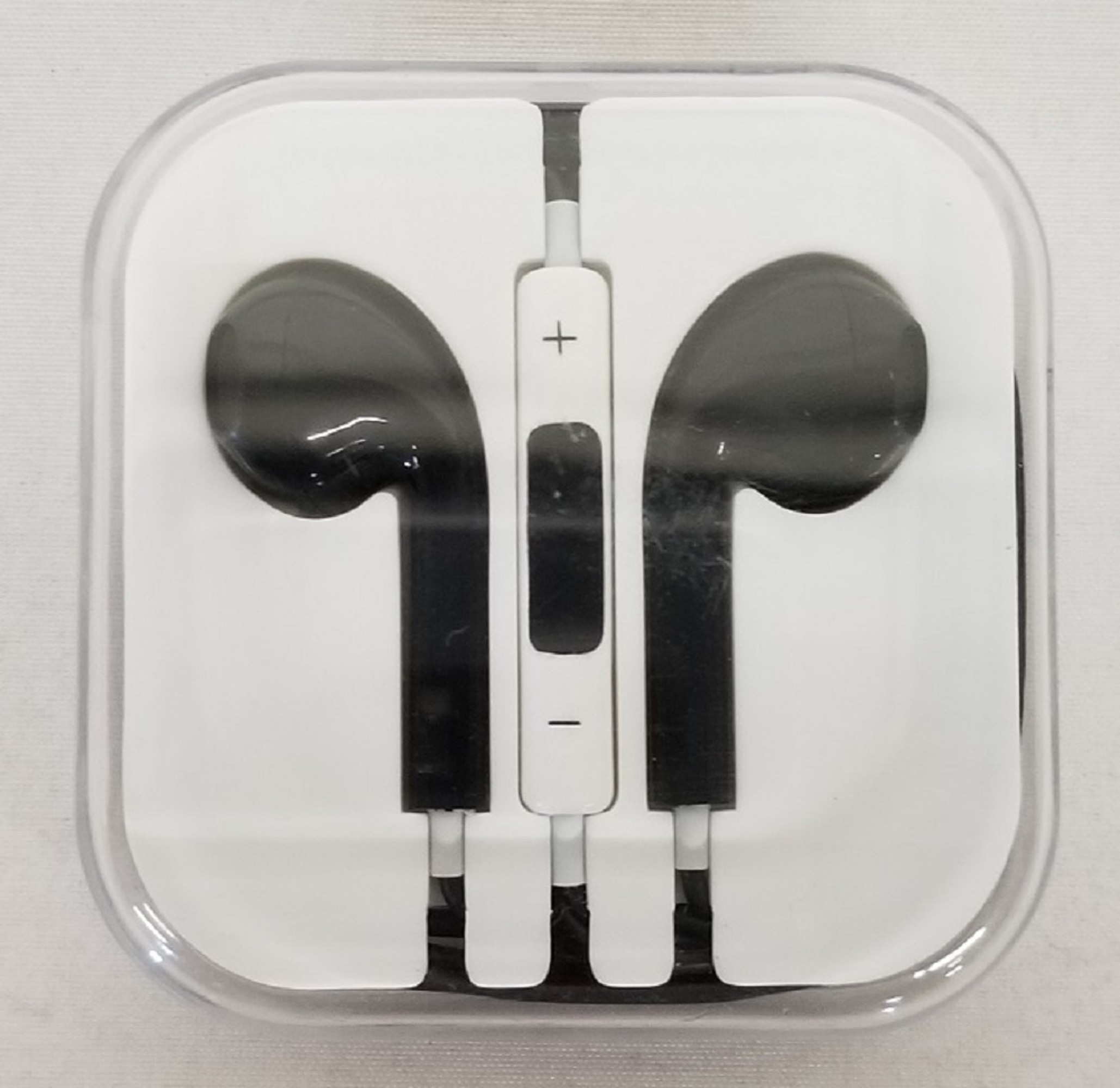 Earphones Wired 3.5mm Jack (Black) Headset Earbuds Handsfree With Mic for iPhone and Android