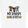 thumbnail image 4 of Inktastic Veterinarian Daddy is a Vet Boys or Girls Baby Bodysuit, 4 of 5