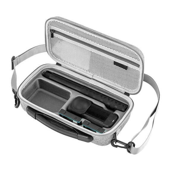 Carrying Case for Insta360 X4 Air, Large Capacity Storage Bag with Shoulder Strap，Protective Cover Box Portable Travel Organizer Camera Accessories