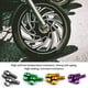 thumbnail image 2 of Válvula de aleación de aluminio Riwesomey para llanta de motocicleta Verde, 2 of 6