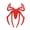 Red, variant on 3D Spider Emblems Badges Car Stickers Car Decoration for AirPods O5O6 J5J2