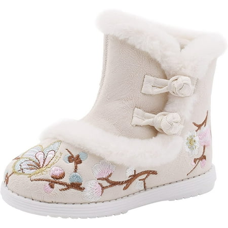 

QWZNDZGR Baby Boy Girl House Slippers Fluffy Sock Booties Booties Nonslip Lightweight Outdoor Shoes House Slipper Crib Shoes