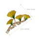 thumbnail image 2 of CRILSTYLEO 2Ud Clips De Garra Para Estilo Hoja De Ginkgo Para Sujetar Y, 2 of 7
