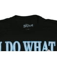 thumbnail image 3 of Disney Lilo And Stitch Men's Stitch I Do What I Want Distressed Design Adult Short Sleeve T-Shirt, 3 of 6