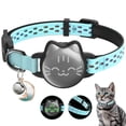 thumbnail image 1 of Soporte impermeable para Airtag con correa reflectante para collar de gato, 1 of 8