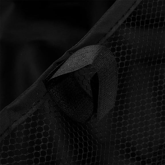 RENACLIPY 2-Pack Black Oxford Cloth Stroller Bottom Basket Organizer Storage Bag for Baby Stroller Accessories