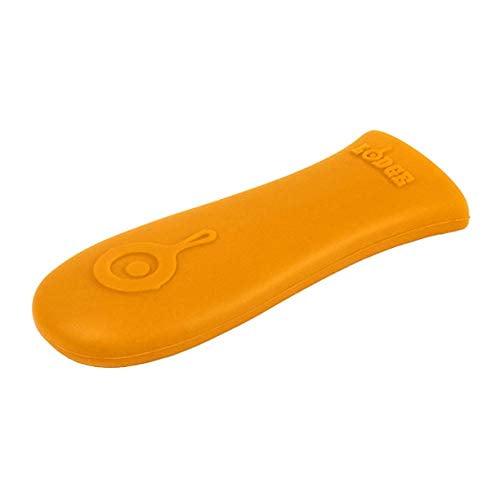 Lodge Cast Iron Silicone Hot Handle Holder, 5.13" x 2", Orange