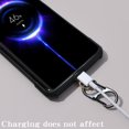 thumbnail image 4 of Triangle Stainless Steel Hanging Clip Anti-Lost Metal Phone Lanyard Tether Tab Card Ultra Thin Cell Phone Sling Piece Patch Pads 2Pcs Gold, 4 of 6