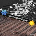 thumbnail image 6 of RVNI Floor Mats & Trunk Mat with Backrest for Hyundai Santa Fe 2024 2025 (Not Hybrid) 6&7 Seat TPE All Weather Floor Liner Anti-Slip Back, 6 of 9