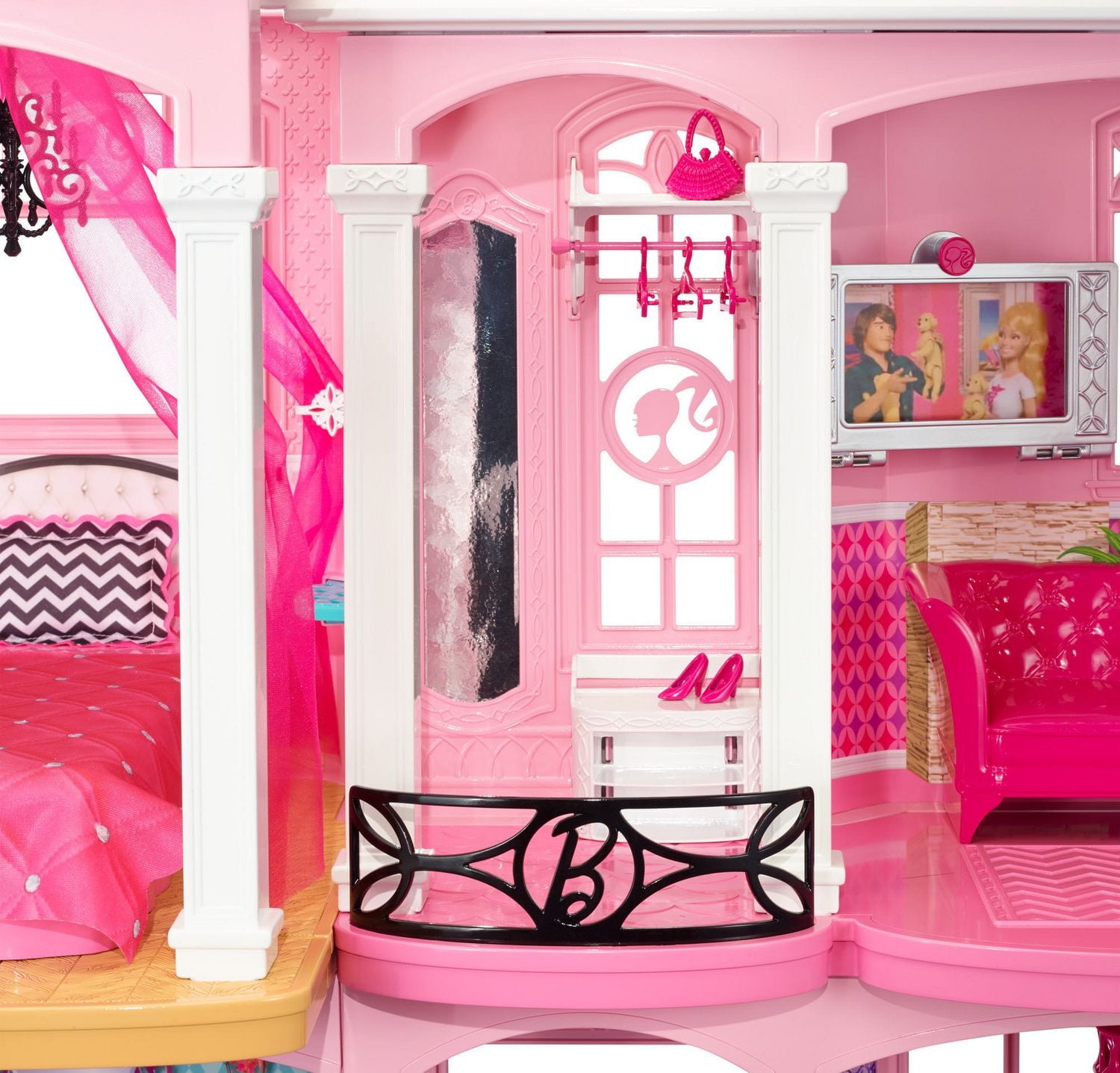 Maison de rêve de Barbie avec plus de 70 accessoires