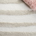 thumbnail image 6 of Safavieh Hi-Lo Tucker Striped Shag Runner Rug, Beige, 2'2" x 8', 6 of 11