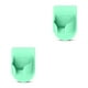 thumbnail image 4 of Moyic Soporte para beber para ducha Estante para clase de vino Autoadhesivo Portátil Organizador de almacenamiento sin perforaciones Verde 2piezas, 4 of 6
