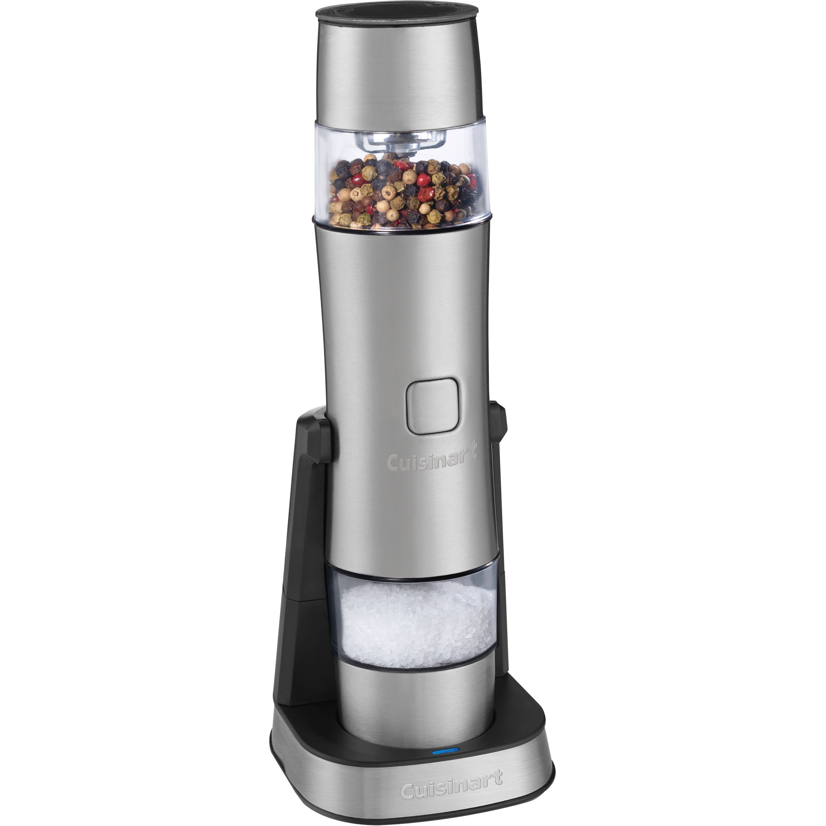 Cuisinart Rechargeable Electric Salt & Pepper Mill Set in Brushed Stainless  Steel SP-4 | Newest Model