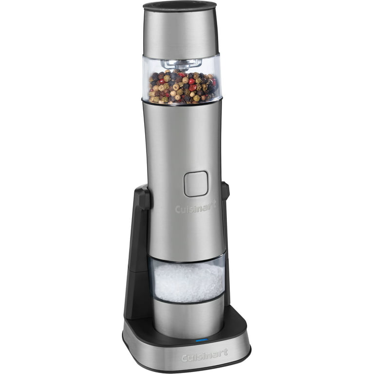 Salt or pepper mill GIVA, electric with tilt sensor – Gourmet Kitchenworks