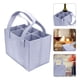 thumbnail image 1 of Bolsa para transportar botellas de vino | Bolsa térmica para vino con separador | Estuche de viaje para vino, ideal para picnics, la playa y fiestas | Bolsa isotérmica para botellas, 1 of 9