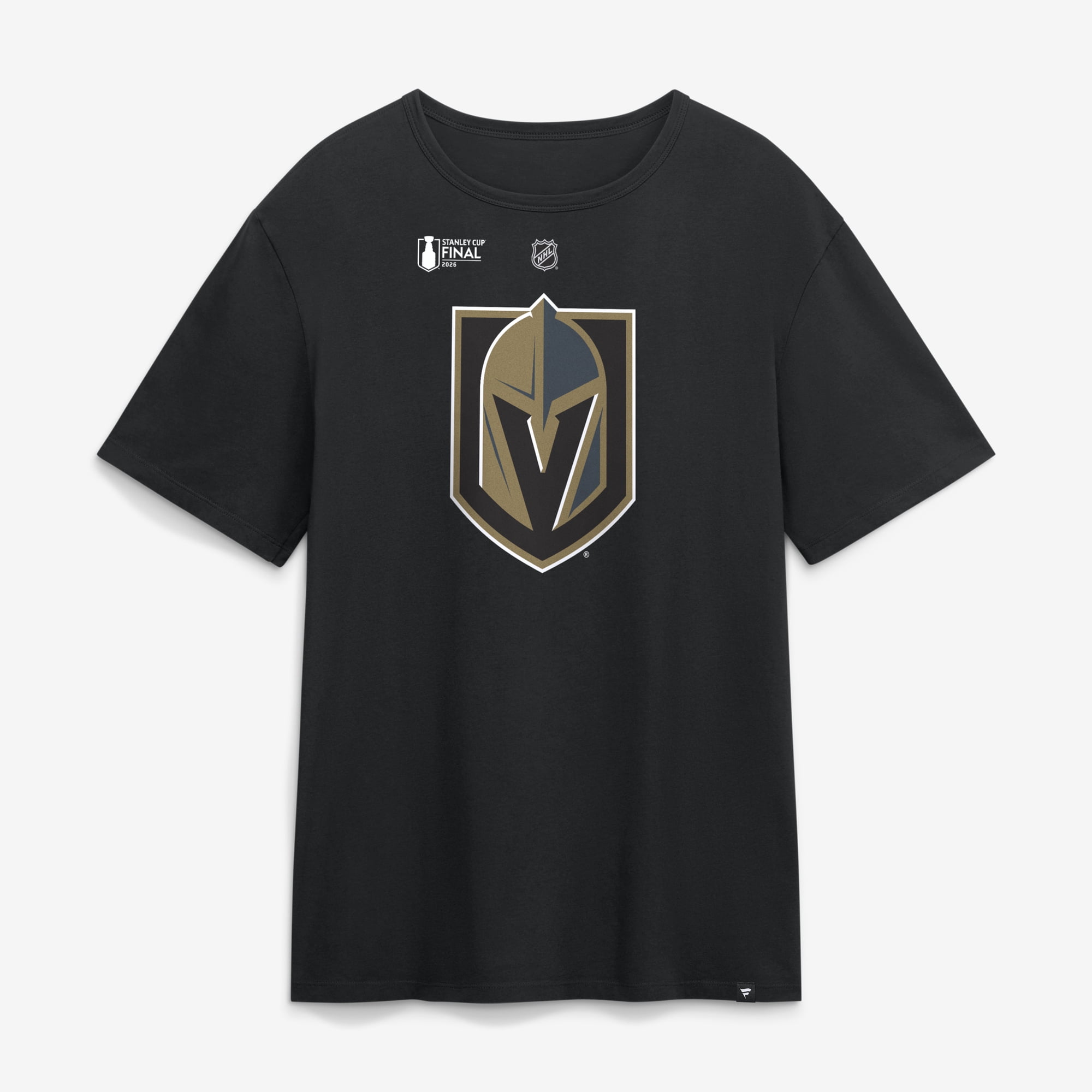 Men's Fanatics Jack Eichel Black Vegas Golden Knights 2026 Stanley Cup Final Name & Number T-Shirt