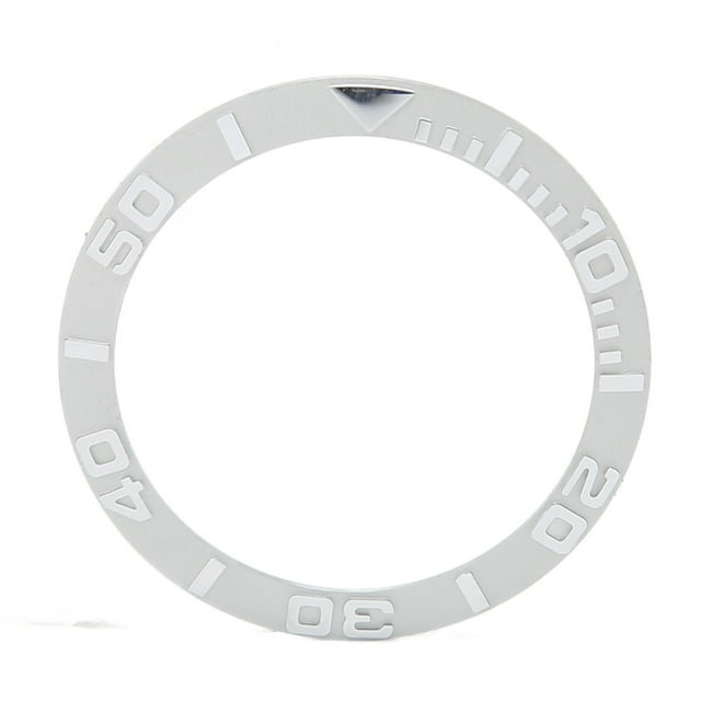 Anillo de bisel de reloj de cerámica, inserto de bisel de reloj de 38 mm, inserto de bisel de reloj, anillo de bisel de reloj de grado profesional