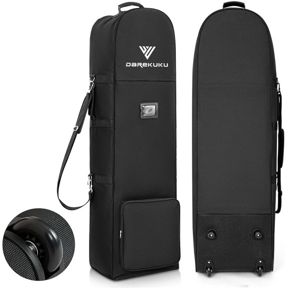 Bolsa de viaje para golf DAREKUKU 900D Oxford plegable con ruedas