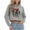 #03-Gray, variant on Tmtolofot Valentine's Heart Print Hoodies for Women Slim Cropped Hoodie Casual Hooded Sweatshirts Fashion Long Sleeve Pullover Tops Holiday Outfits Outwear New Years Eve Outfits Women Gray XXL