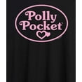 thumbnail image 3 of Polly Pocket - Polly Pocket Pink Logo - Women's Oversized Graphic T-Shirt, 3 of 5