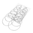 thumbnail image 3 of 6 pares de pendientes colgantes circures con aro grande para mujer, Pta Hugo Pendientes de aro grandes, 3 of 10