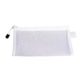 thumbnail image 5 of Clear Mesh Zipper Pouch, Soft Translucent, Foldable Multi-Color, 7.9 x 4.7 Inches, for Travel Accessories and Desktop Tidying, 5 of 7
