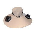thumbnail image 3 of Sombrero de pesca con ventilador ar para exteriores, transpirable, de ancha y ajustable, con protección ar Caqui, 3 of 8