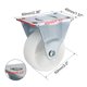 thumbnail image 4 of Ruedas giratorias giratorias de 5pcs 1 pulgada PP 360 GRADO PLACA SUPERIOR MONTADO RUEDA DE RUEDA DE CASTER DE 2.0 INCLUY, 4 of 5