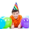thumbnail image 6 of Multicolor Striped Party Hats, 4 Count, by Way To Celebrate, 6 of 6