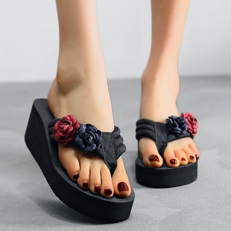 Bridal platform flip flops cheap