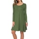 thumbnail image 2 of Vestidos casuales de manga larga con bolsillos para mujer Fokelyi LRWJ1046-73, 2 of 7