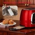 thumbnail image 4 of Culinaid Toaster 2 Slice Smart Touch Screen, Retro 1.5'' Extra Wide Slot Stainless Steel Digital Bread Toaster with Memory Function, Bagel, Defrost,, 4 of 9
