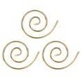 thumbnail image 1 of Circular Knitting Needle, Spiral Cable Knitting Needle Strong Practicality  For Hats Gold, 1 of 8