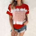 thumbnail image 2 of Pisexur Hauts pour Femmes Design Teinture sur Nœuds Multicolore Tenues de Sortie Hauts pour Femmes & Hauts pour Femmes Tendance, Été, 2 of 5