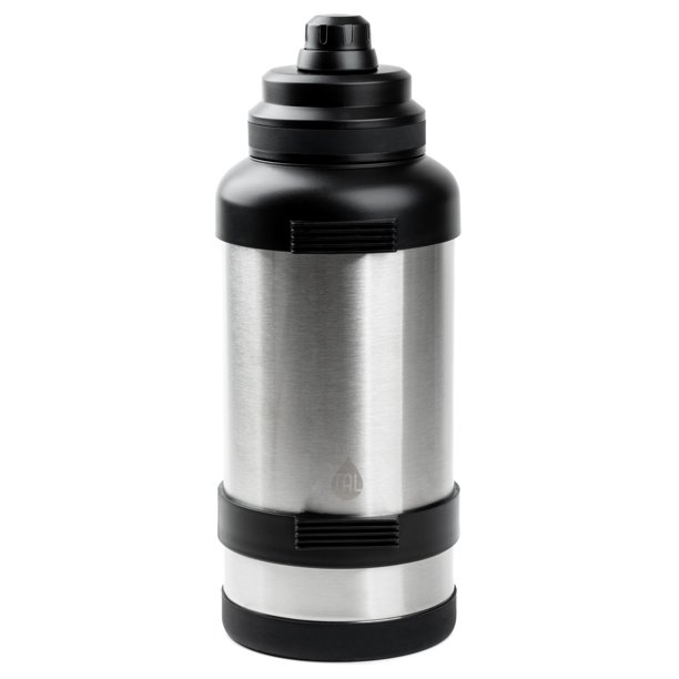 TAL Stainless Steel Zeus Tumbler Water Bottle 101 fl oz, Gray Steel