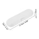 thumbnail image 3 of Funda de viaje para cepillo de dientes eléctrico Frosted Unique Bargains para Philips Sonicare, Oral-B Pro, iO y otros cepillos de dientes eléctricos en blanco, 3 of 6