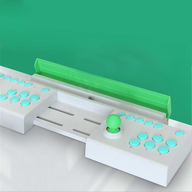 Arcade Fight Stick Plug and Play USB Interface 2 Player Joystick Controller for Switch Console White