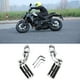 thumbnail image 4 of 1-1 / 4 "Reposapiés Reposapiés Pedales Motocicleta Reemplazo universal Titular corto Cola PEDOS DE PIEZAS DE FOOTOS, 4 of 8