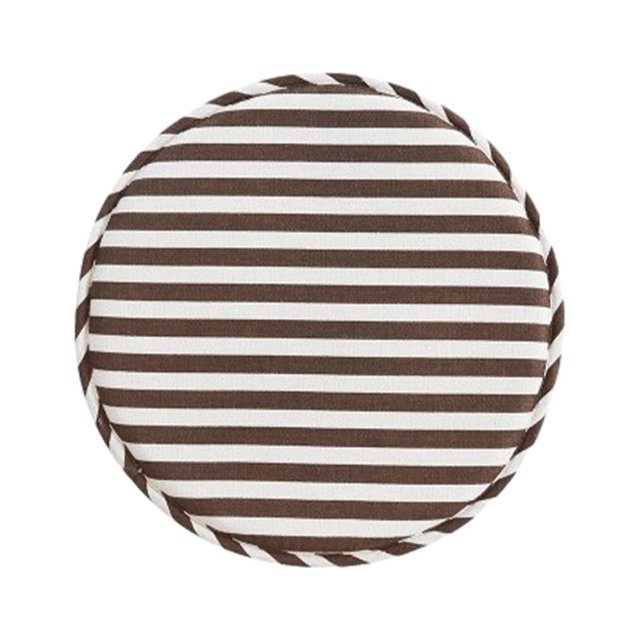 Kearding Cojín de asiento con correas para silla, alfombrilla para taburete, suave, transpirable, cómodo, para niños, sala de estar, café, Type3 NO3