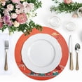 thumbnail image 4 of GZHJMY Christmas Toys Land Town Placemats 4Pcs,Holidays PVC Weave Place Mats Table Mats Non-Slip Easy to Clean for Home Kitchen BBQ Party Table Decor,15.4", 4 of 6