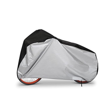 1 pack Bike Waterproof Bicycle Cover Outdoor Bike Storage Covers Heavy Duty Rain Sun UV Wind Proof for Mountain Road Electric Bike (180*60*90cm)