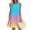 *Sky Blue, variant on ClodeEU Women's Summer Pleated Round Neck Cute Swing Sleeveless Dress, Floral Print Tank Loose Sundress with Pocket Blue 01,Womens Plus M