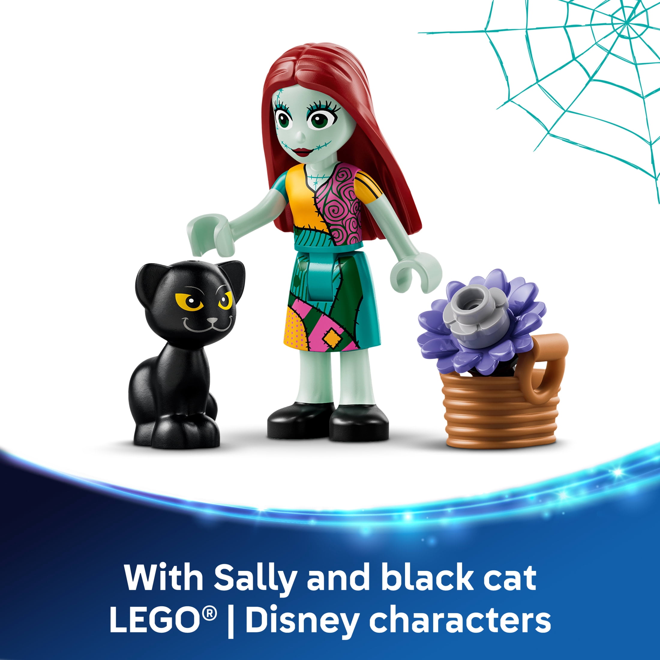 LEGO Disney Sally's Flowerpot Building Toy - The Nightmare Before Christmas Set for Girls & Boys, Ages 9+ - Kids Room and Desk Decor - Gift for Birthdays - 43288