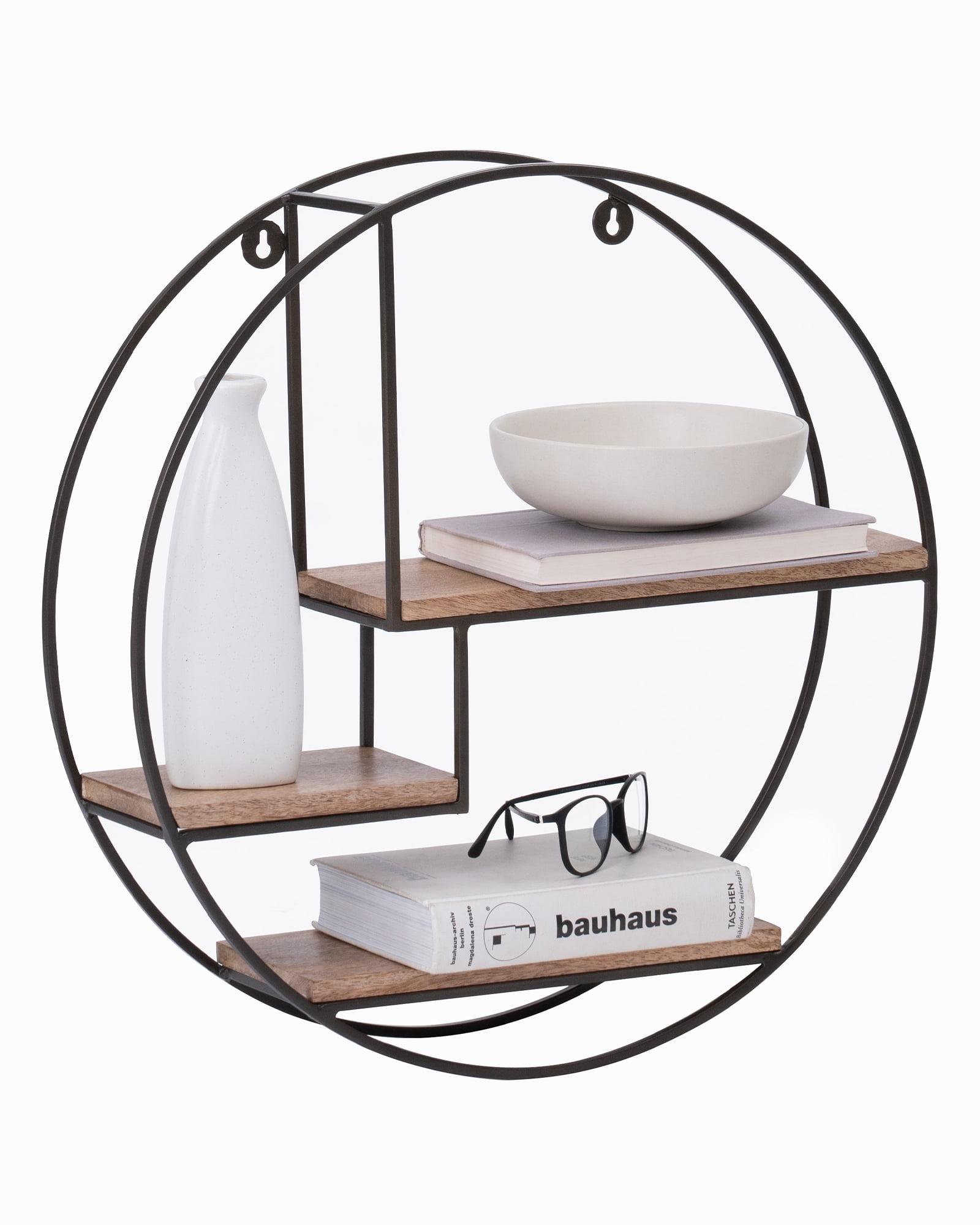 MH London Circle Wall Shelf Lemar Shelves Exclusively Designed Hand