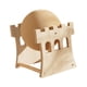 thumbnail image 5 of Pelota rascadora de sisal, tablero rascador, protección para muebles, rascador de madera portátil Castillo grande, 5 of 9