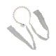 thumbnail image 1 of LED Warm Light Headband Women Wedding White Lace Ribbon Faux Pearl Luminous Hair Hoop Hairband, 1 of 5