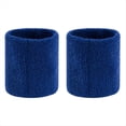 thumbnail image 1 of 1 Par de Muñequeras Deportivas Muñequeras Muñequeras Muñequeras Elásticas para Hombres y Mujeres Tenis Azul, 1 of 9