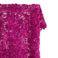 thumbnail image 5 of Zelouf Janet Ribbon Soutache Lace Mesh  , Sewing, DIY, Crafts Fabric by the Yard, Baroque Fuchsia, 7 Yard, 5 of 5