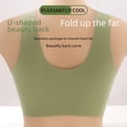 thumbnail image 2 of Ropa interior de estilo nuevo para mujeres de mediana edad y mayores, sujetador push-up con hebilla abierta en la parte delantera, de talla grande, antiflacidez, cómodo y sin dejar rastro, 2 of 5